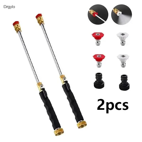 High Pressure Jet Washer with 2 Nozzles