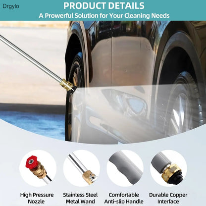 High Pressure Jet Washer with 2 Nozzles