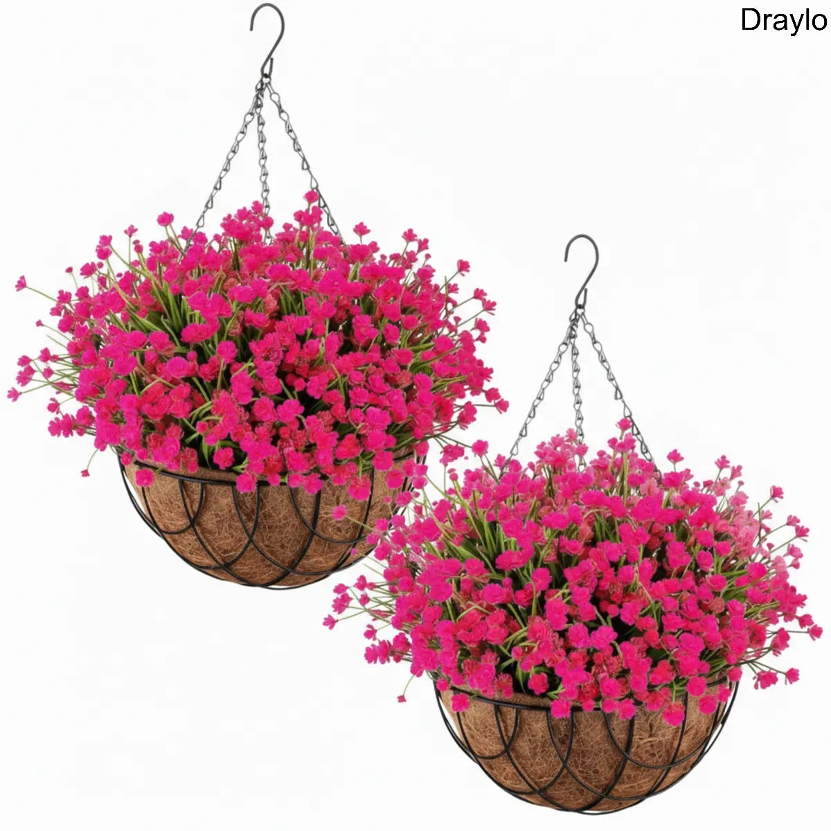 Artificial Hanging Flower Basket Decor