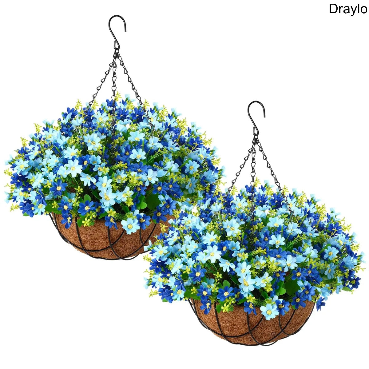 Artificial Hanging Flower Basket Decor