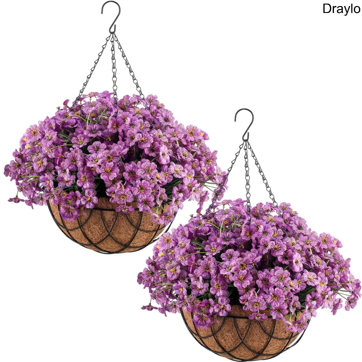 Artificial Hanging Flower Basket Decor