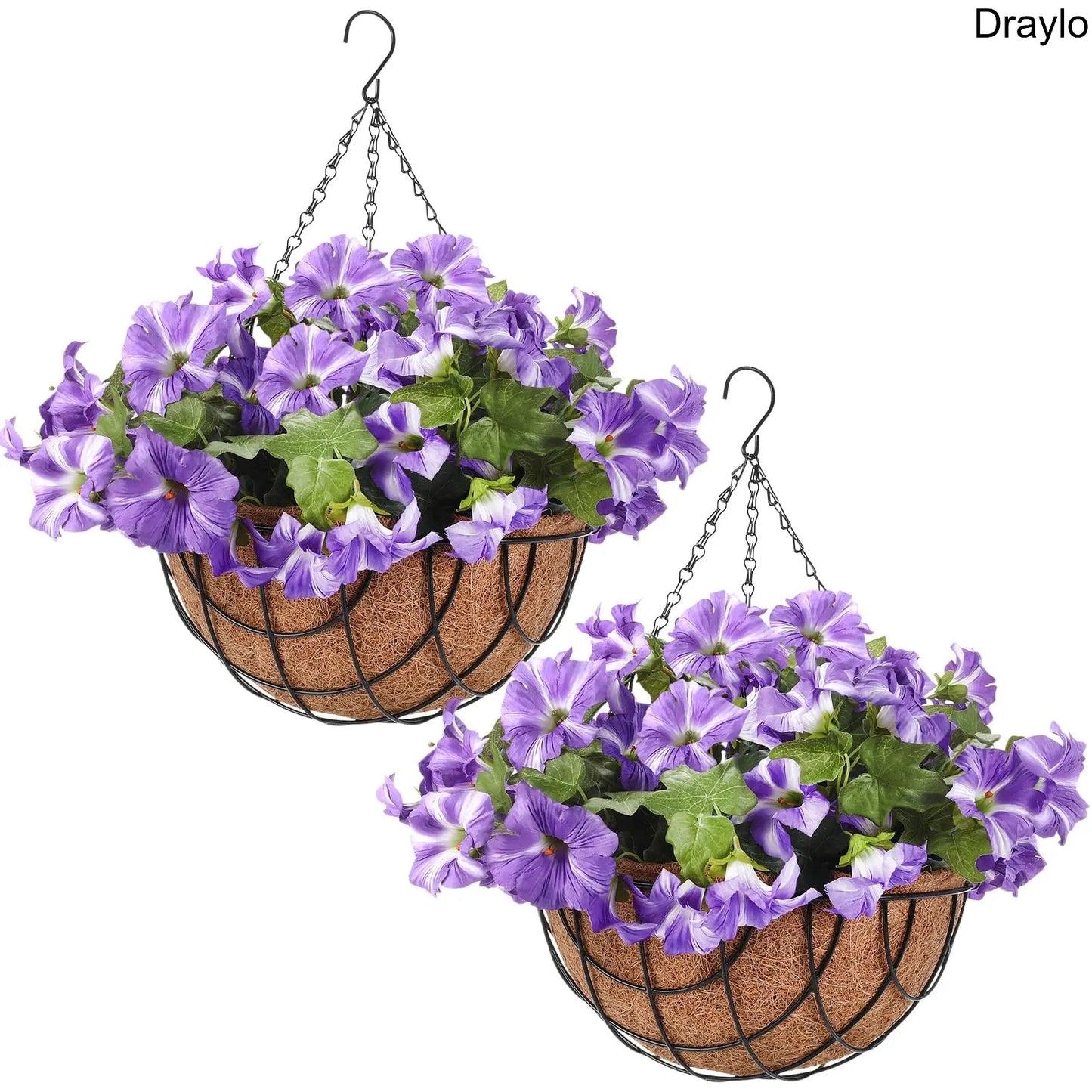 Artificial Hanging Flower Basket Decor