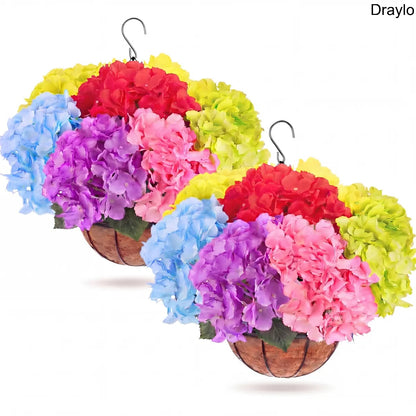 Artificial Hanging Flower Basket Decor