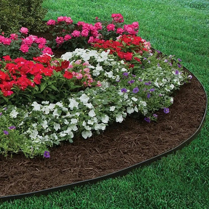 2 Inch Plastic Garden Edging Kit with Spikes