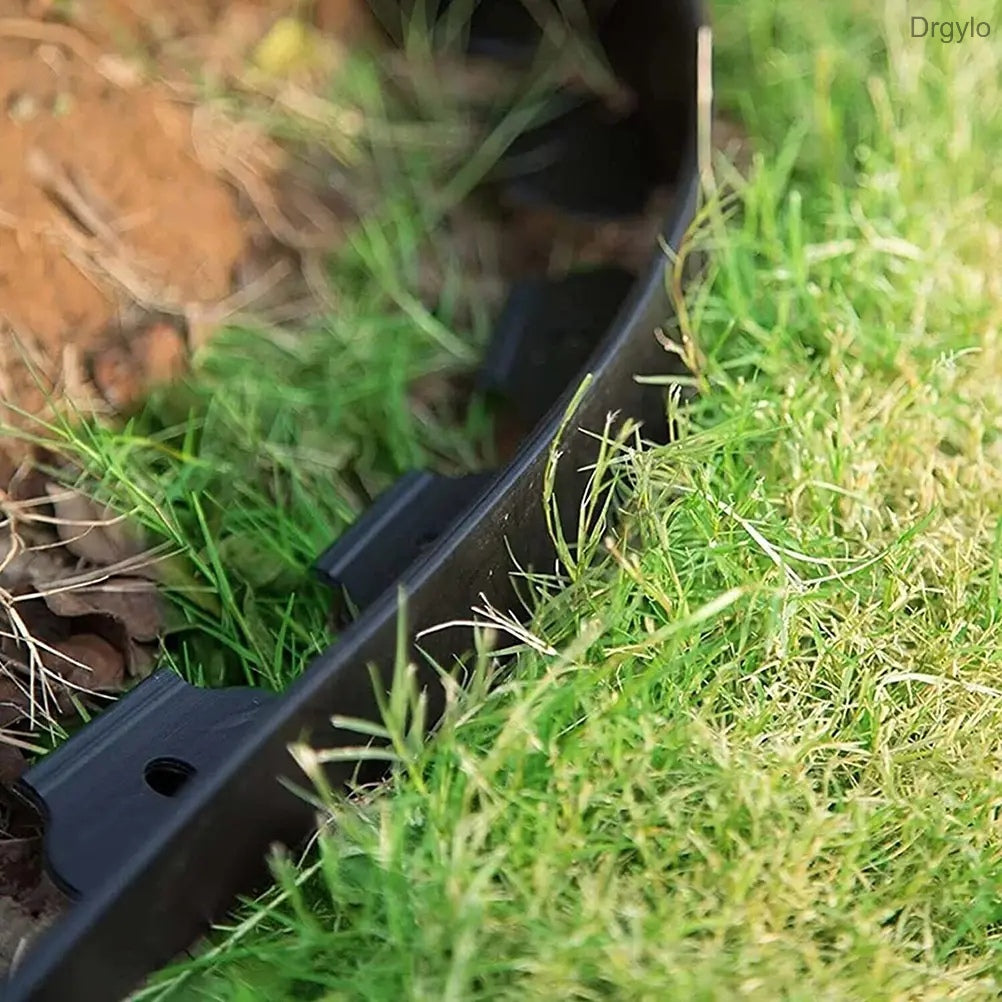 2 Inch Plastic Garden Edging Kit with Spikes